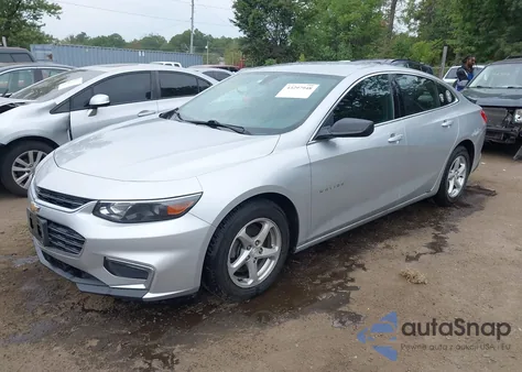 2017 Chevrolet Malibu Ls z USA, uszkodzony, nr VIN 1G1ZB5ST3HF223950